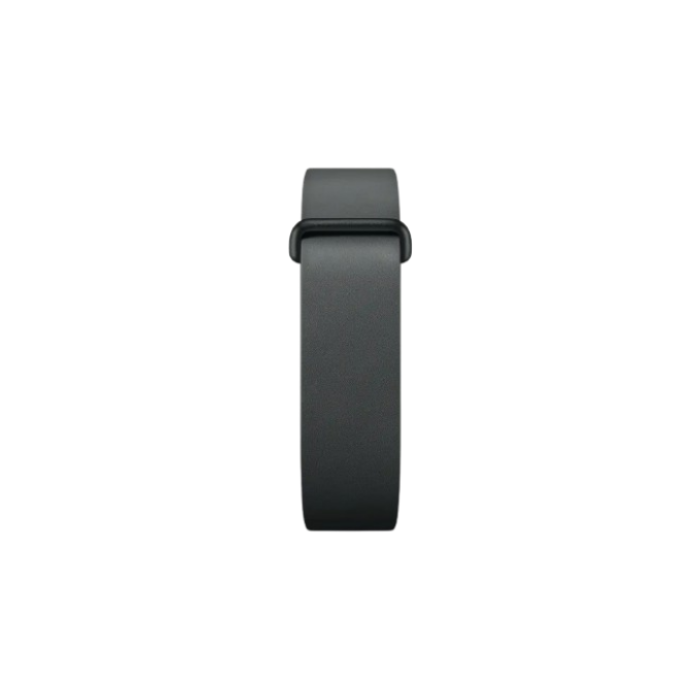 Google Fitbit Air Elevated Modern Band Strap "Obsidian / Matte Black Stainless Steel Clasp" (Strap Only)