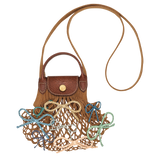Longchamp Le Pliage Collection XS Mesh bag Tobacco
