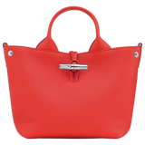 Longchamp Le Roseau S Handbag Vermilion