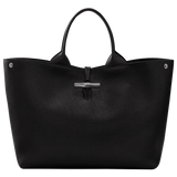 Longchamp Le Roseau L Handbag Black