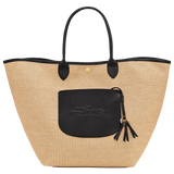 Longchamp Le Pliage Collection L Basket bag Black