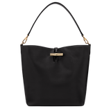 Longchamp Le Roseau M Hobo bag Black