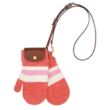 Longchamp Le Pliage Collection Mittens bag Coral/Pink