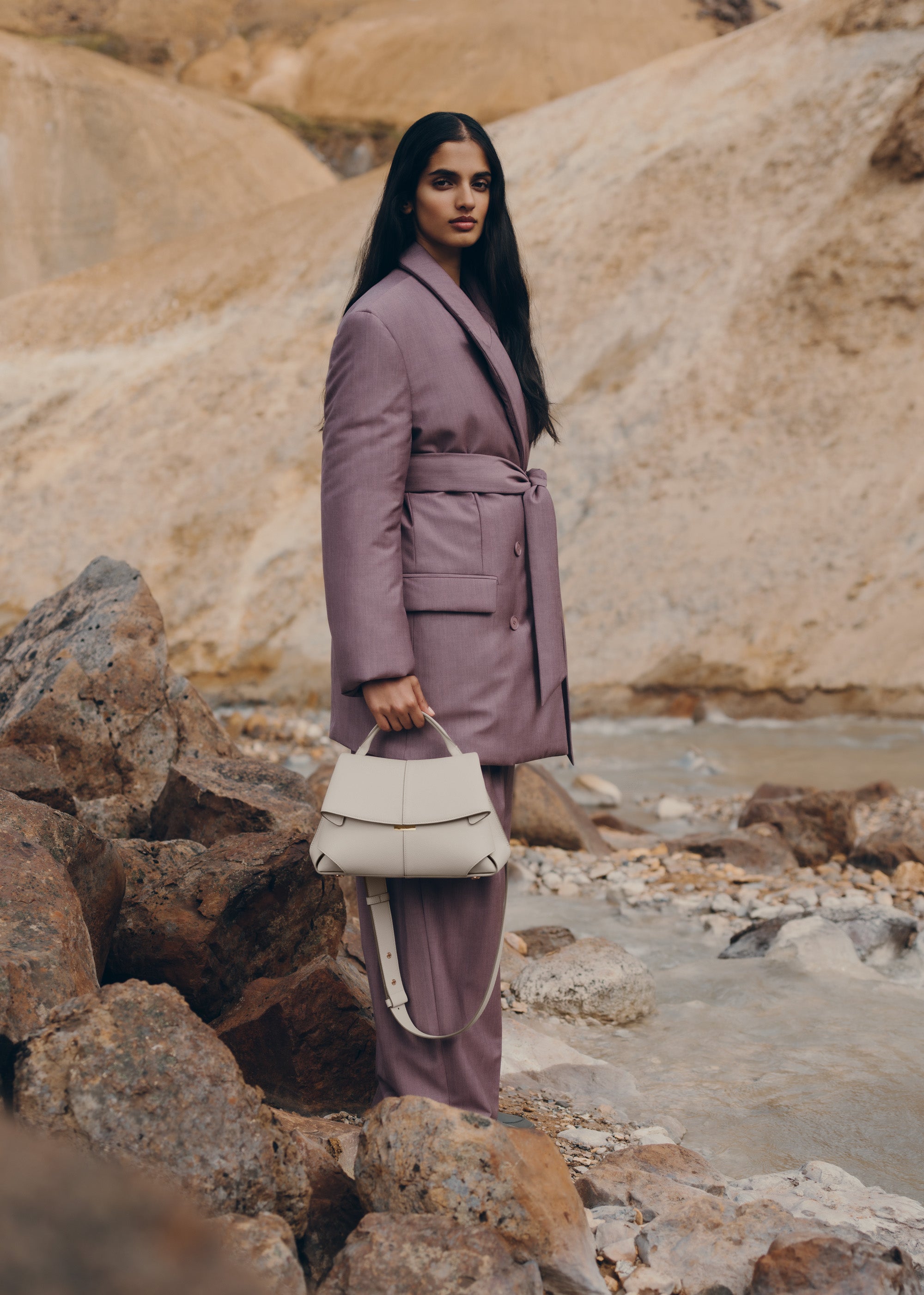 Polene Mokki Textured Chalk