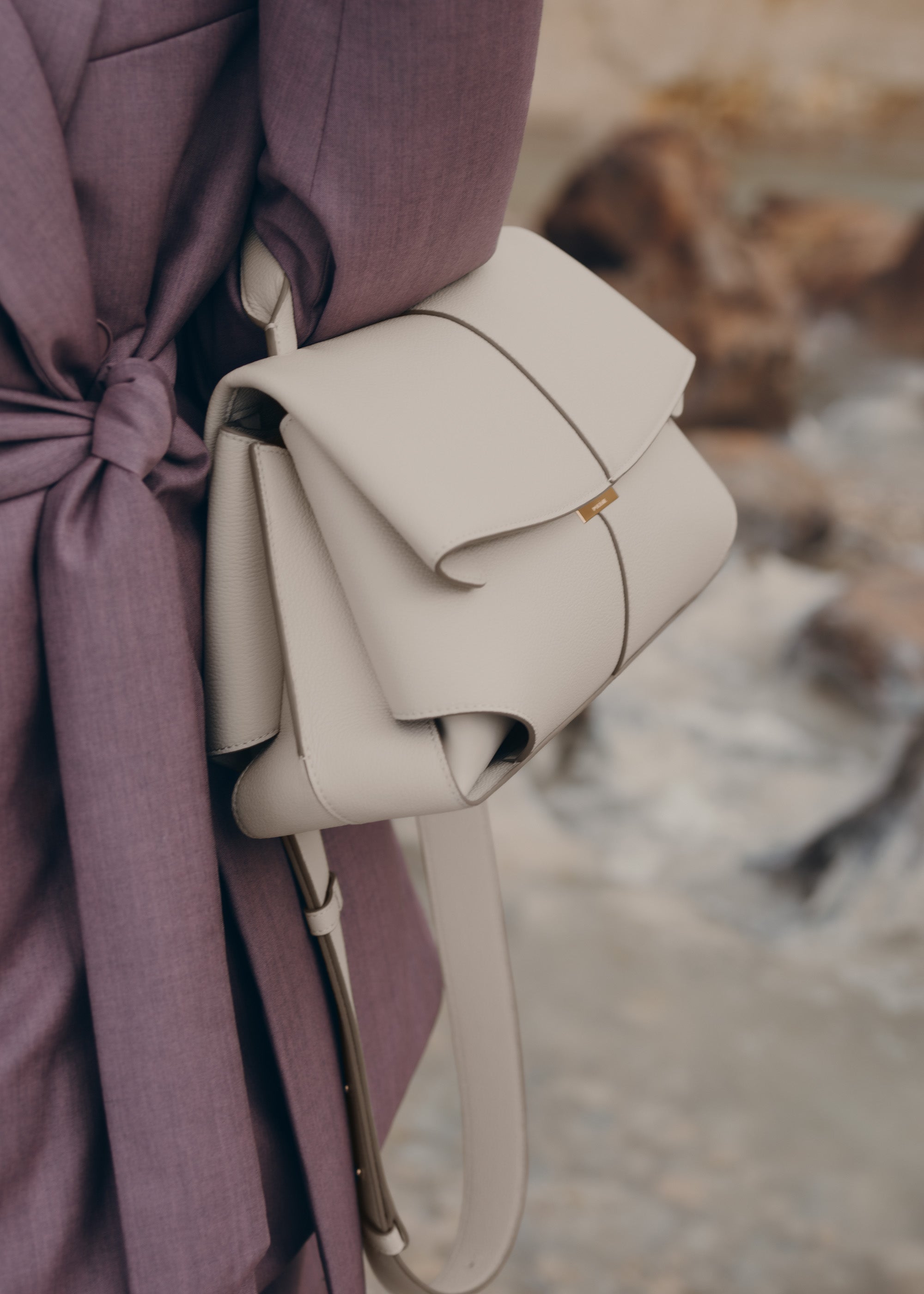 Polene Mokki Textured Chalk