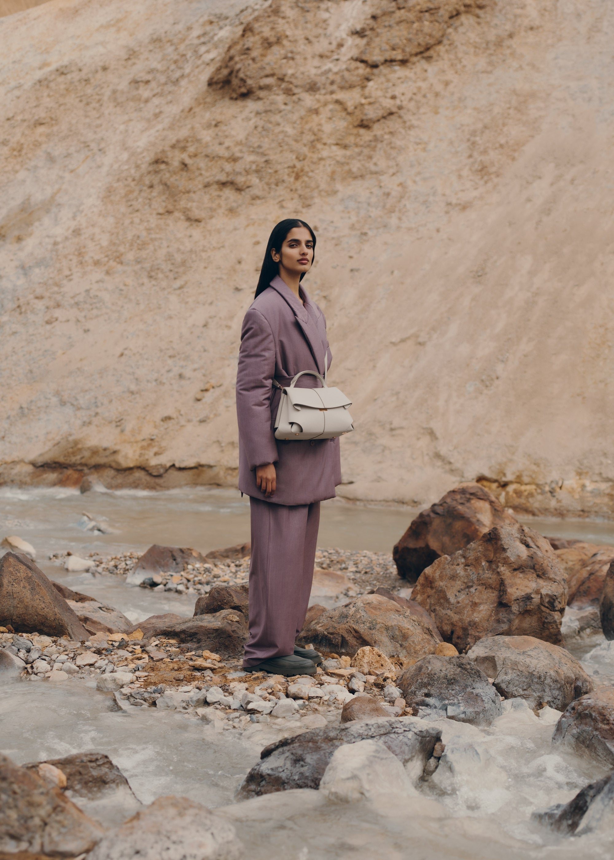 Polene Mokki Textured Chalk