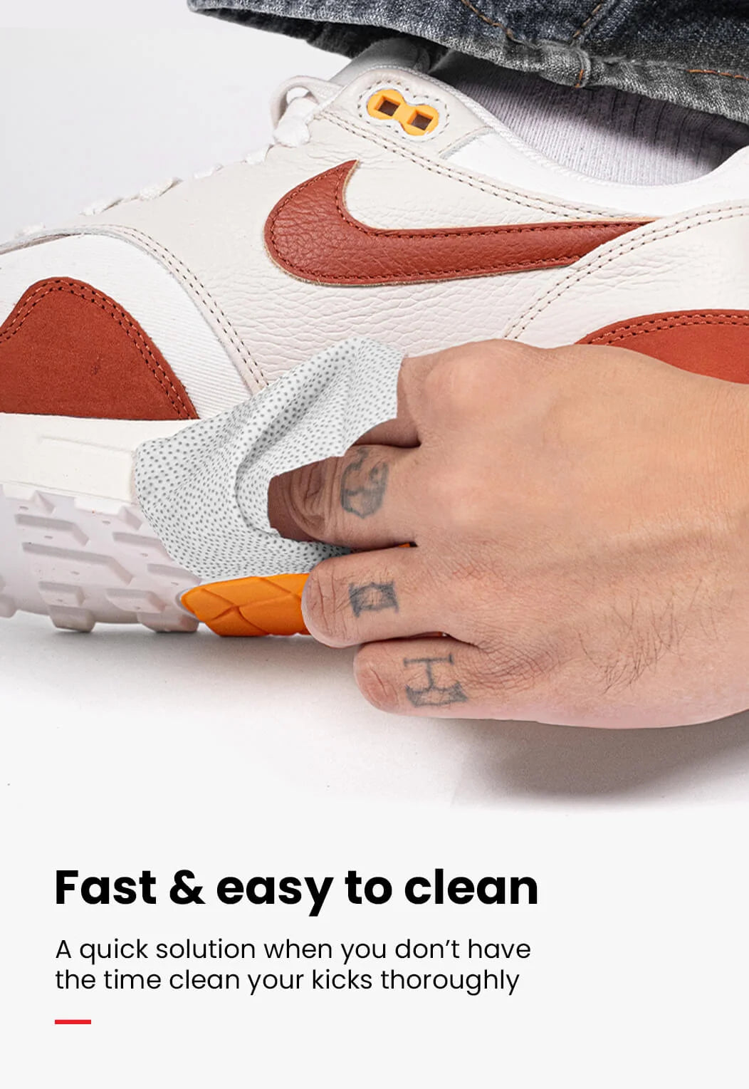Shoegr - Sneaker cleaning wipes- pack of 30