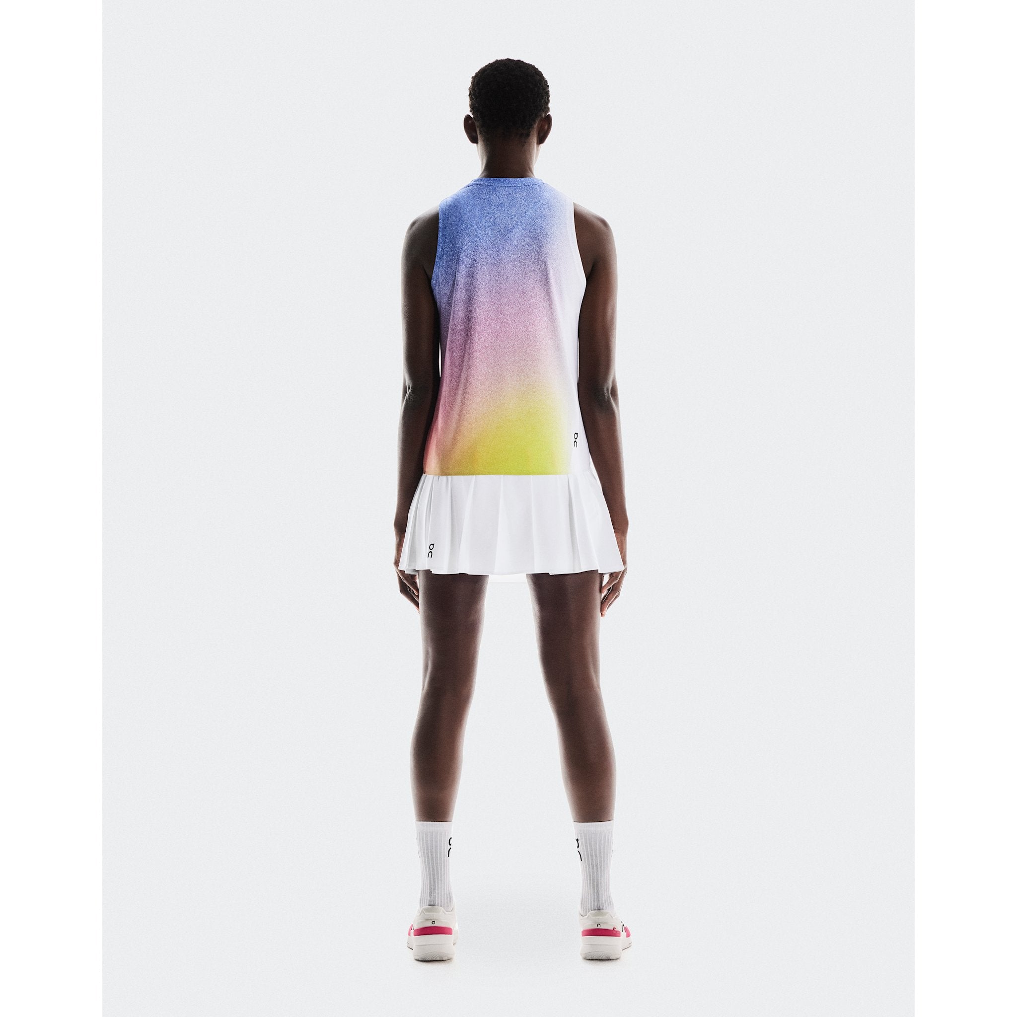 On Court Tank White | Indigo