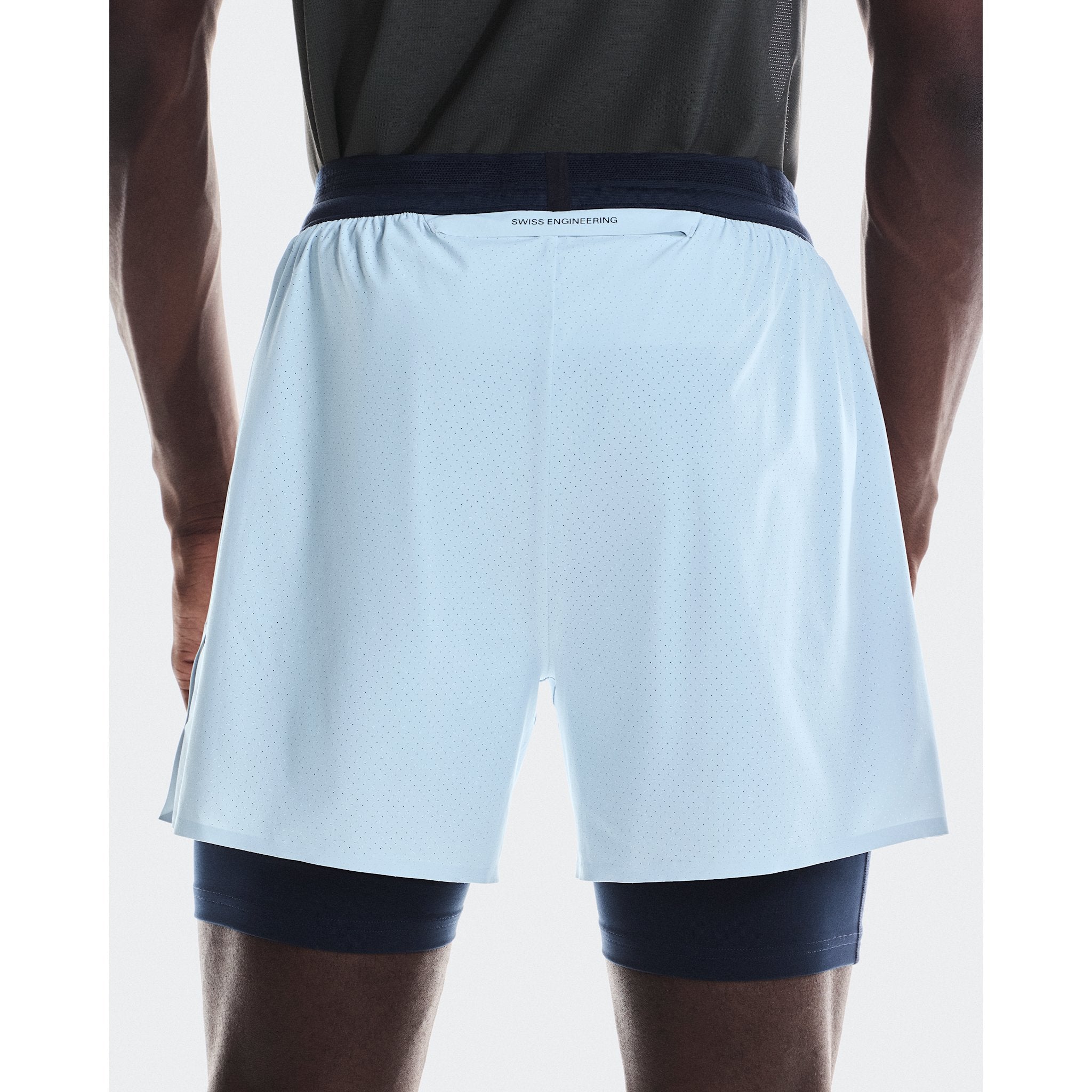 On 5" Performance 2/1 Shorts Arctic | Midnight