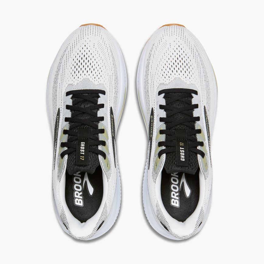 Brooks Ghost 17 White/Black/Tea
