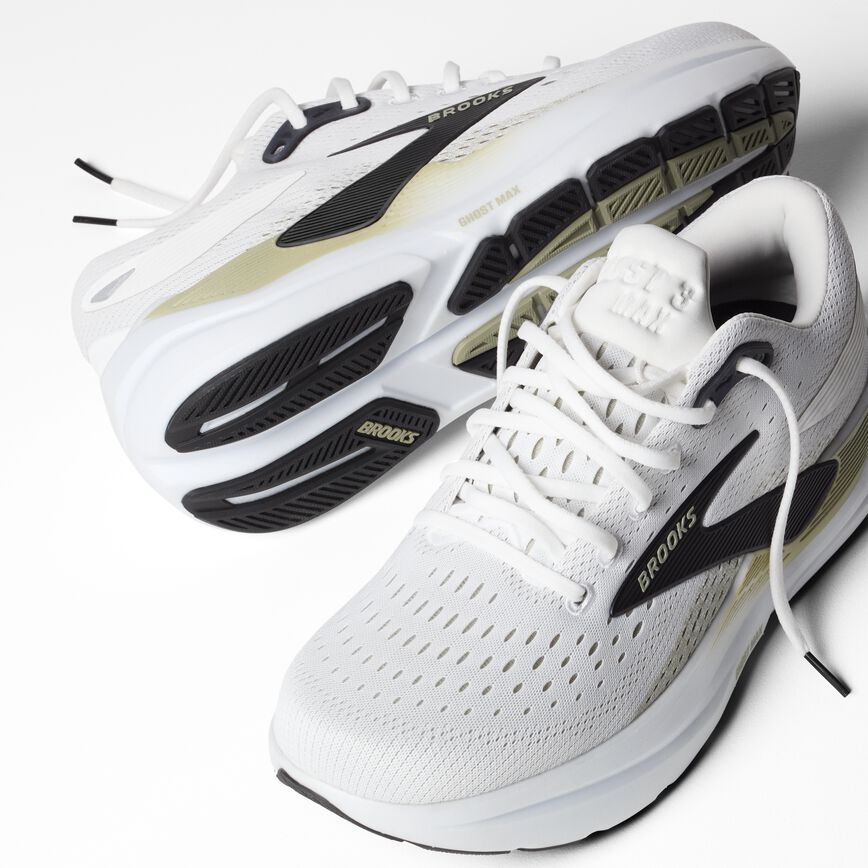 Brooks Ghost Max 3 Bright White/Tea/Black