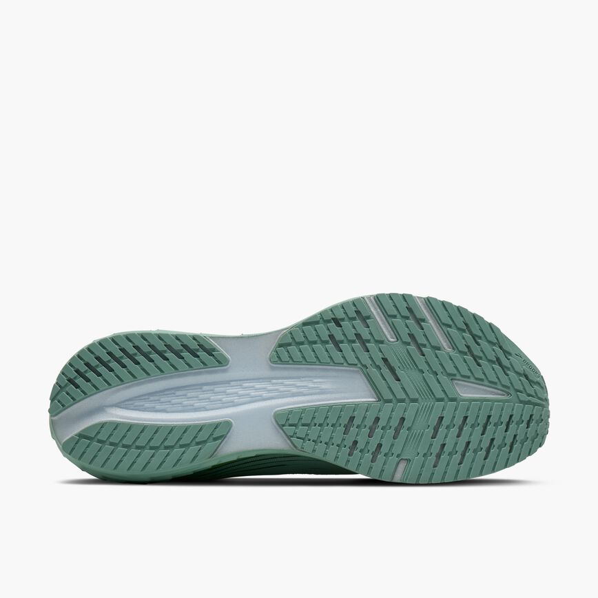 Brooks Launch 12 Gray Mist/Green