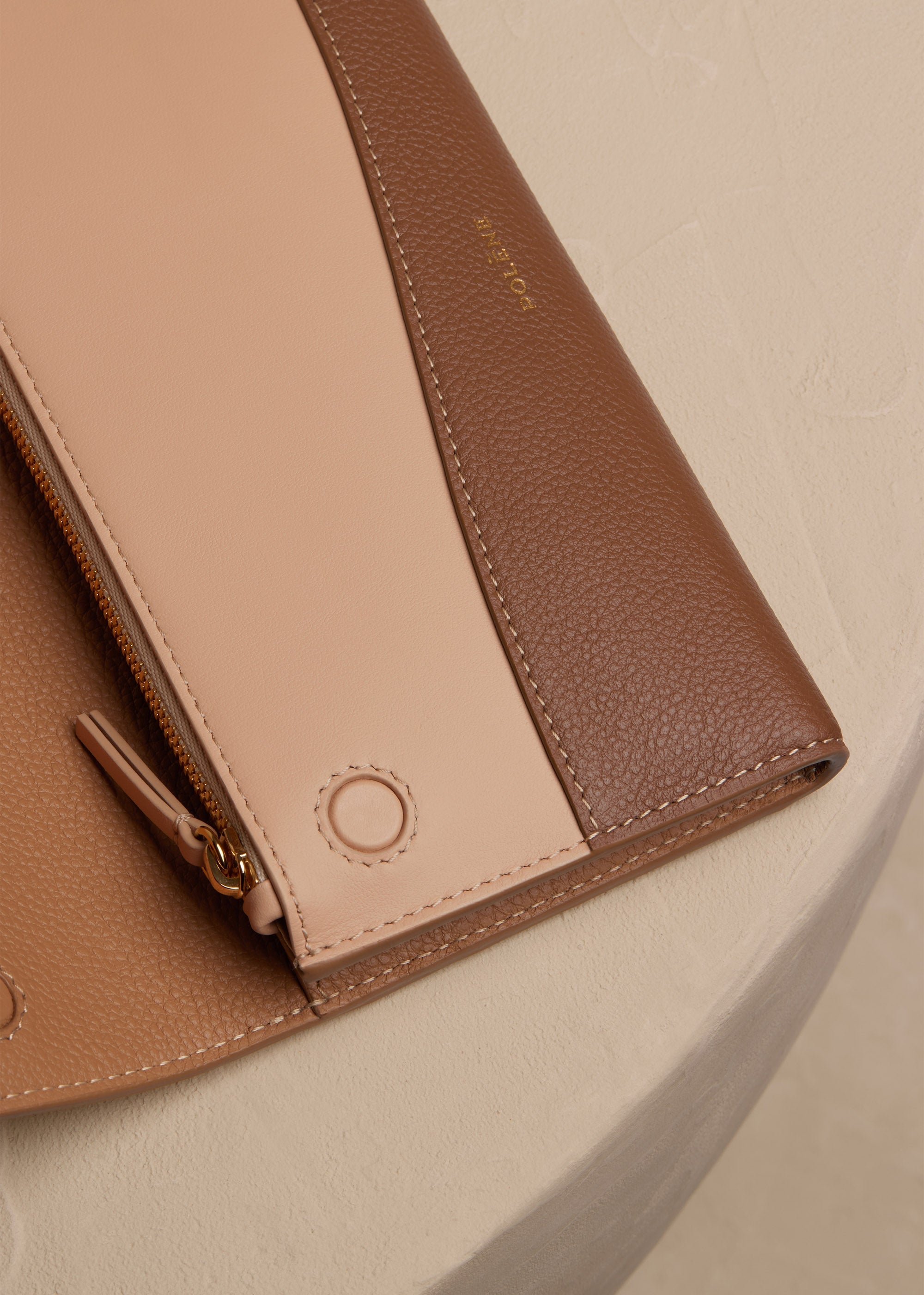 Polene Sierra Wallet - Trio Camel