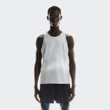 On Pace Tank Glacier | White