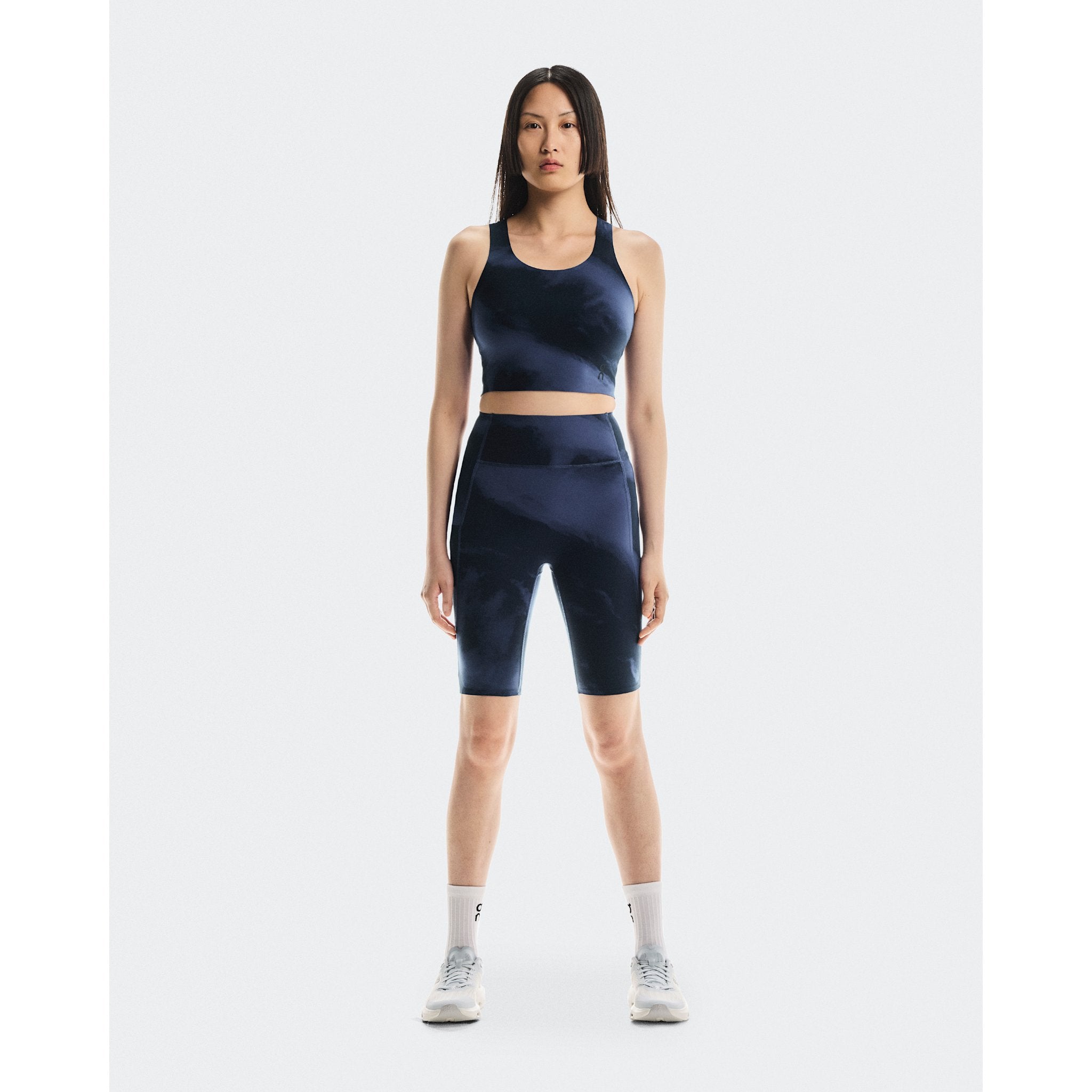 On Studio Open Back Crop Acai | Navy