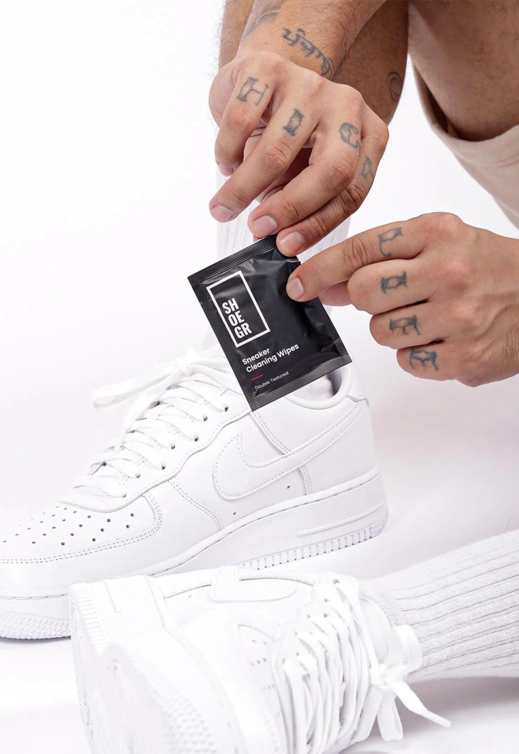 Shoegr - Sneaker cleaning wipes- pack of 30