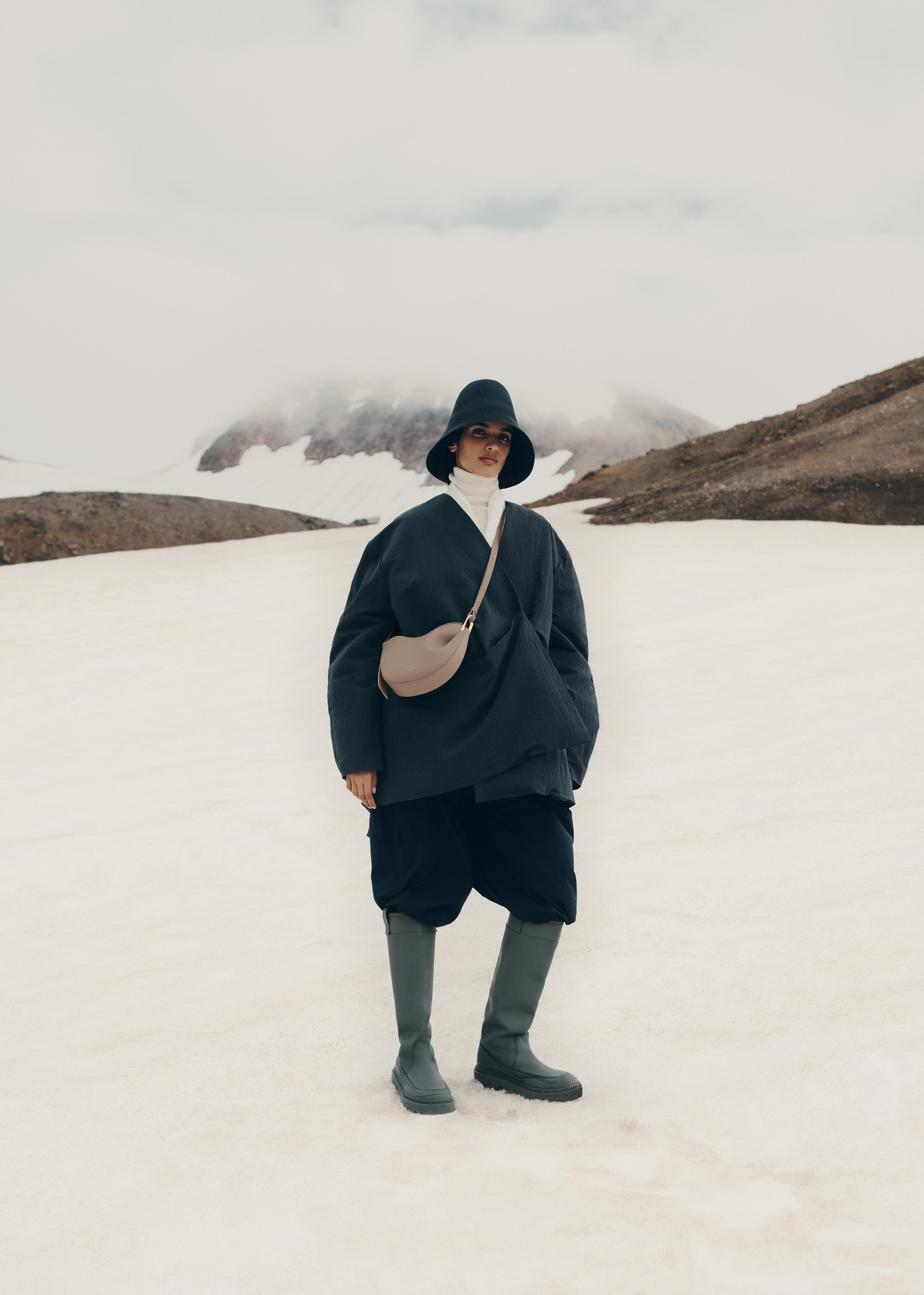 Polene Tonca Textured Taupe