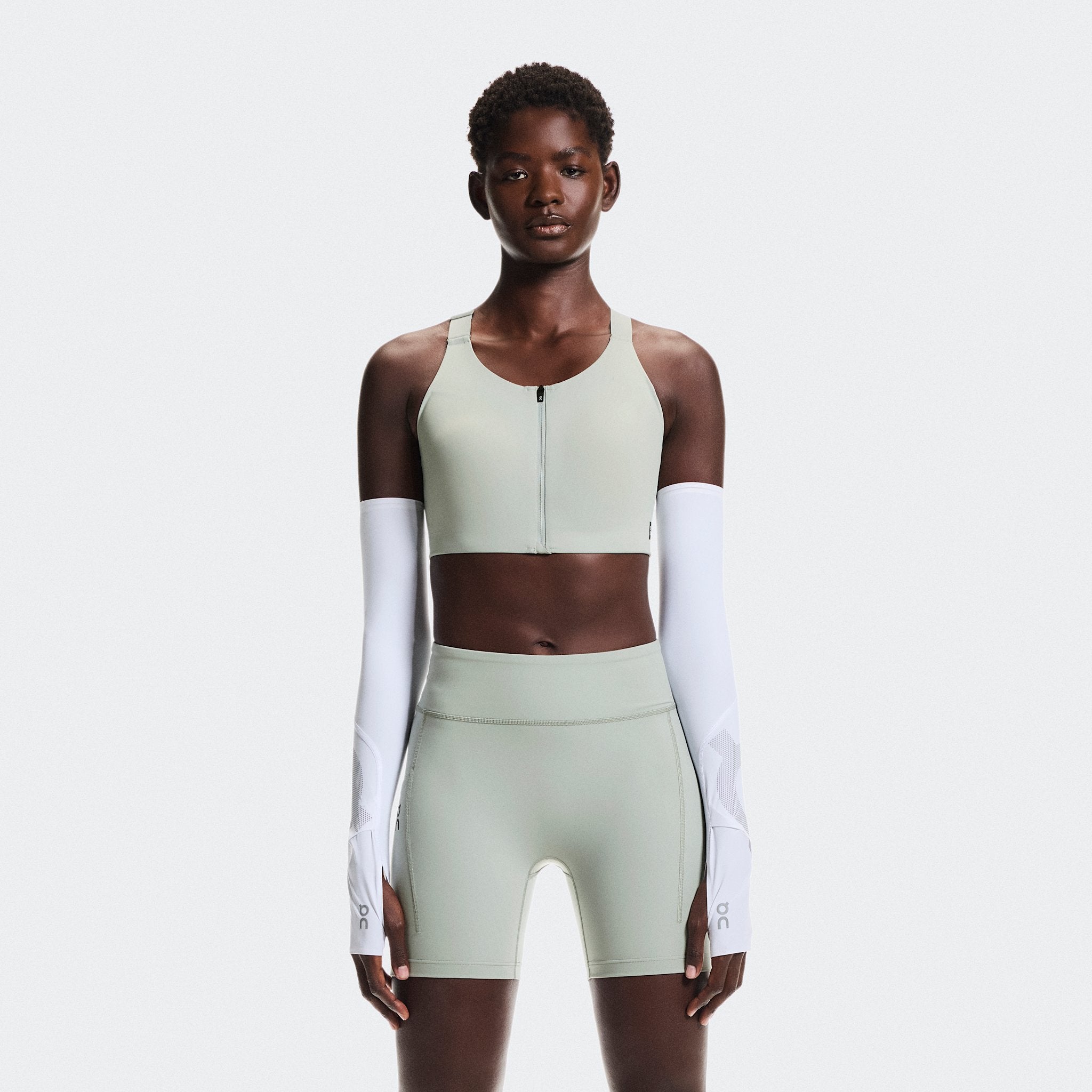 On Endurance Bra Zip Tin