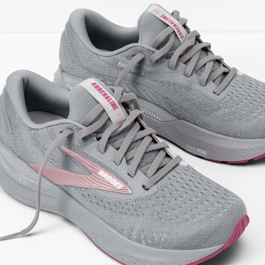 Brooks Adrenaline GTS 24 Alloy/White/Zephyr (Women's)