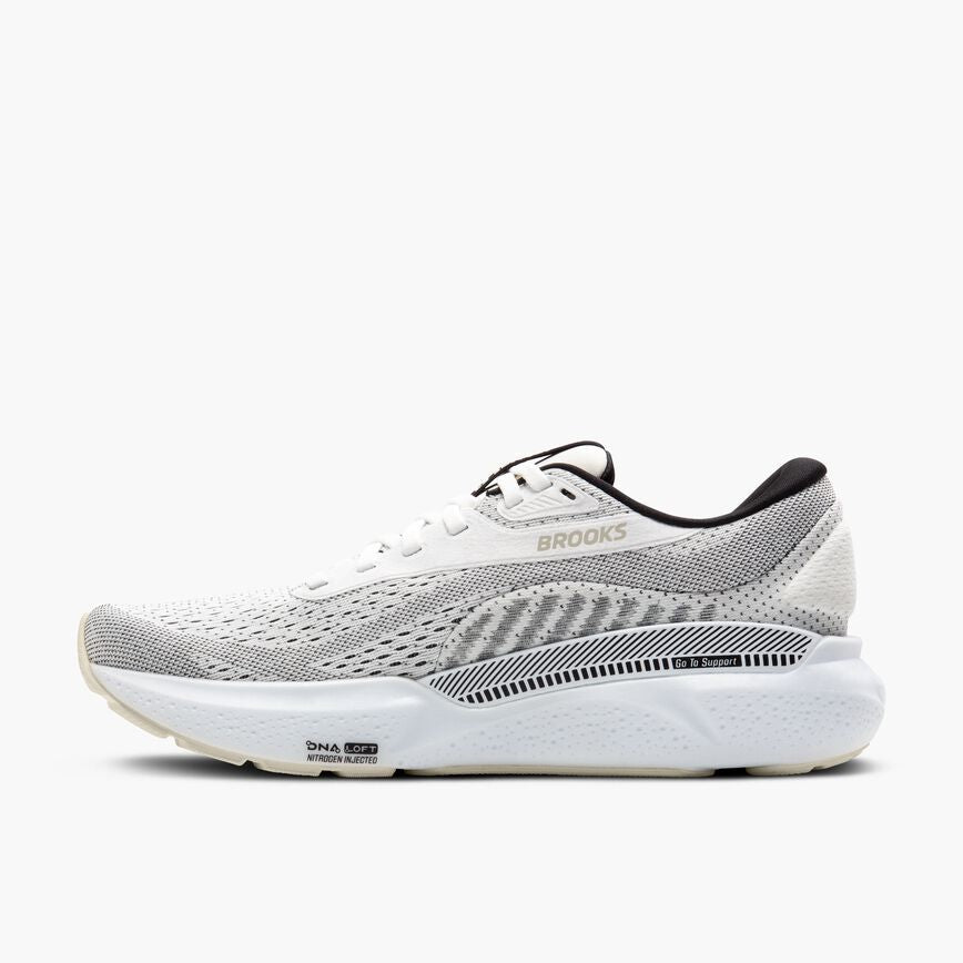 Brooks Adrenaline GTS 24 White/Black/Pelican (Women's)