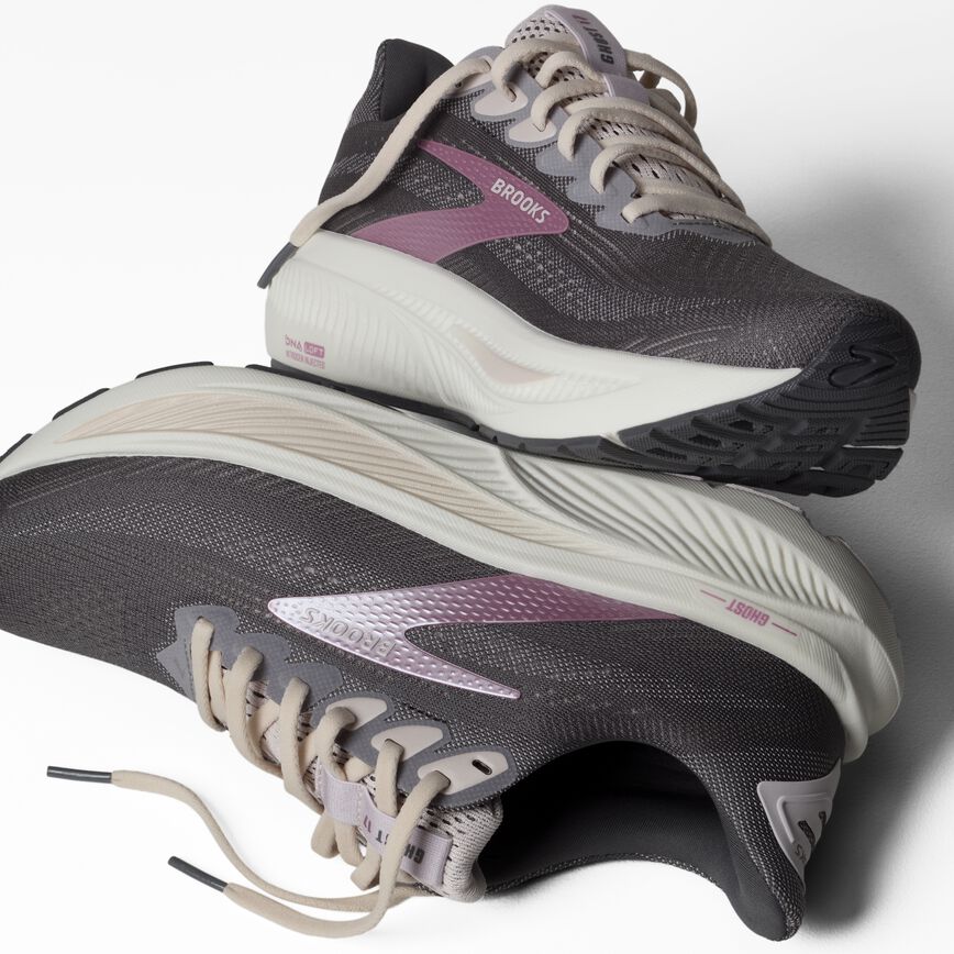 Brooks Ghost 17 Poppy Seed/Pink/Bluewash (Women's)