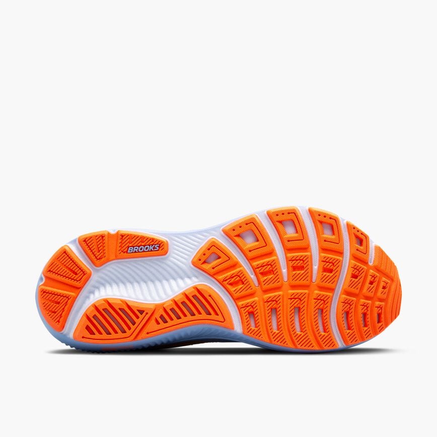 Brooks Ghost 17 Blue Heron/White/Orange (Women's)