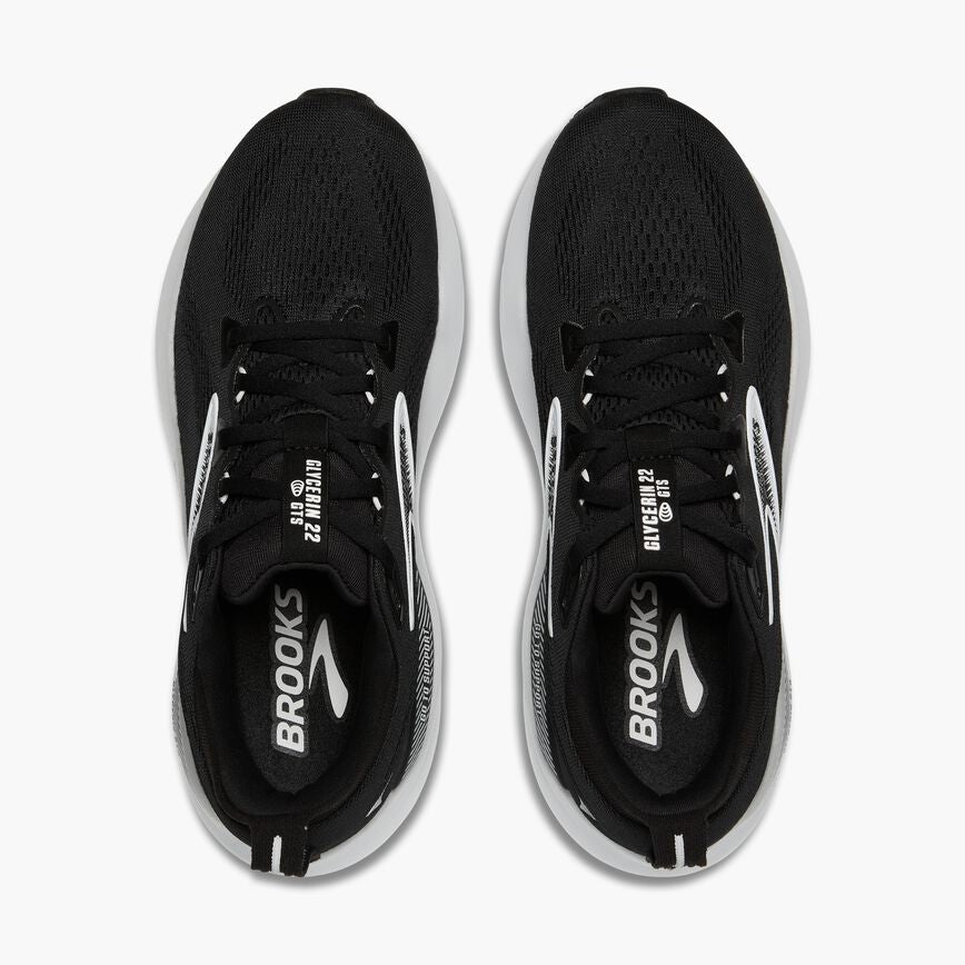 Brooks Glycerin GTS 22 Black/Grey/White (Women's)
