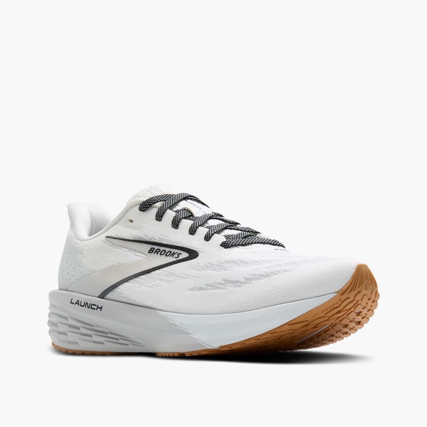 Brooks Launch 11 White/Grey/Black (Women's)