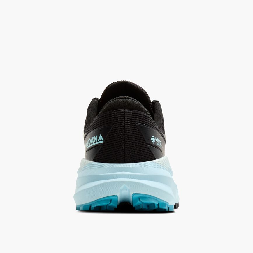 Brooks Cascadia 19 GTX Black/Ebony/Blue Flower (Women's)