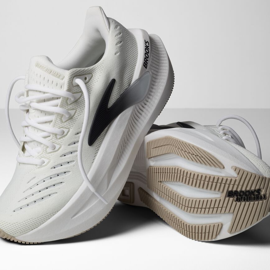 Brooks Glycerin Max 2 White/Black/Chateau Gray (Women's)