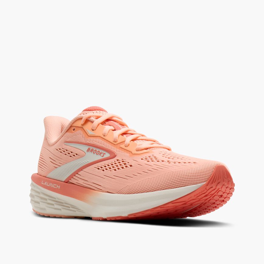 Brooks Launch 12 Peach/Coconut/Peach Echo (Women's)