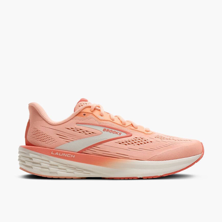 Brooks Launch 12 Peach/Coconut/Peach Echo (Women's)