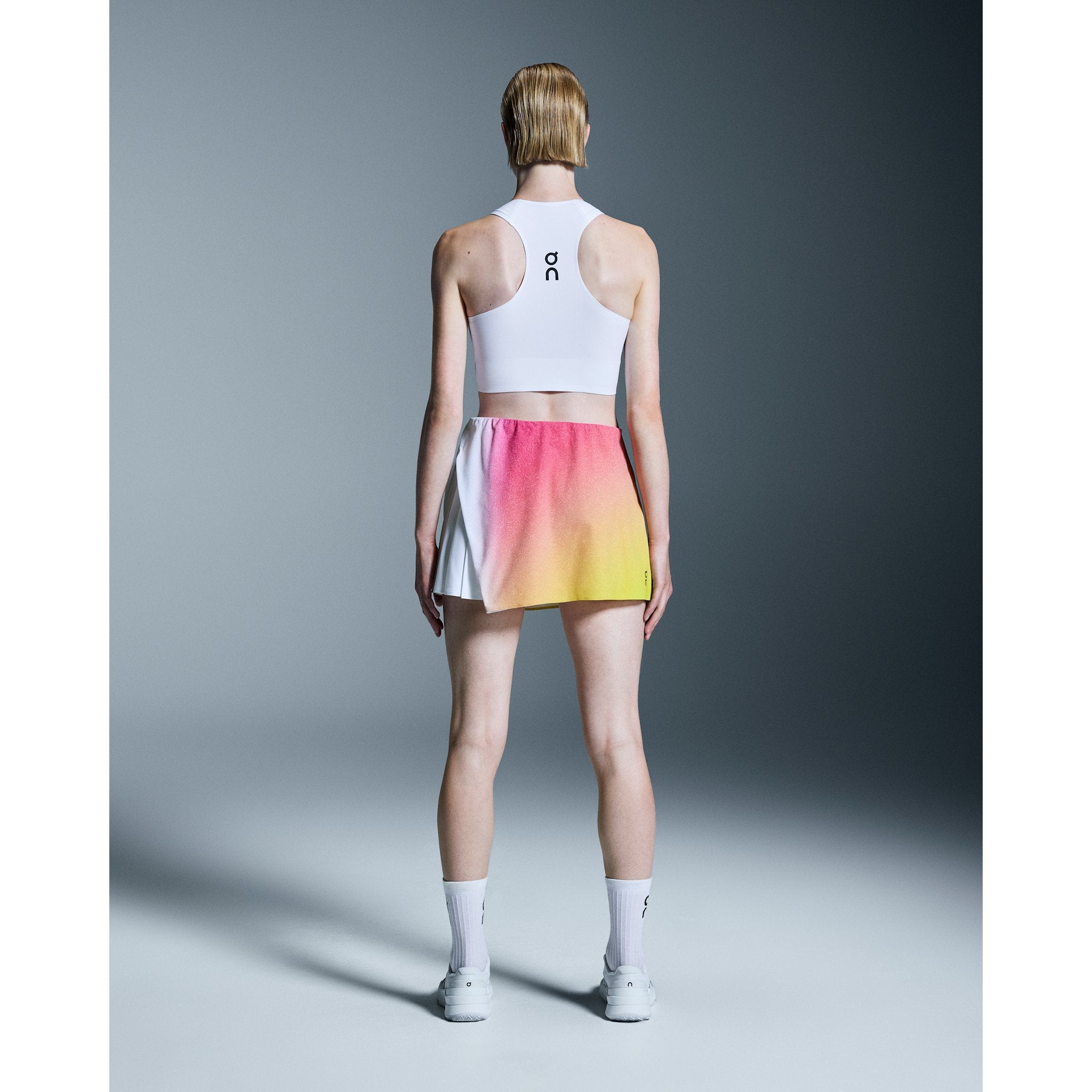 On Court Crop Top White