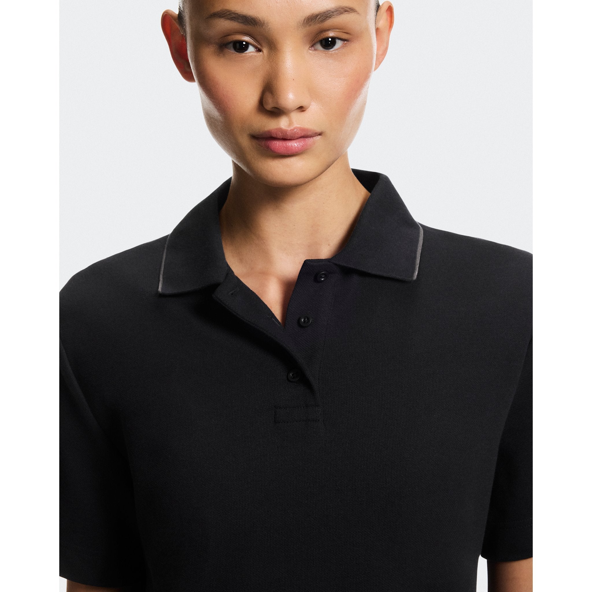On Courtside Polo Black | Eclipse