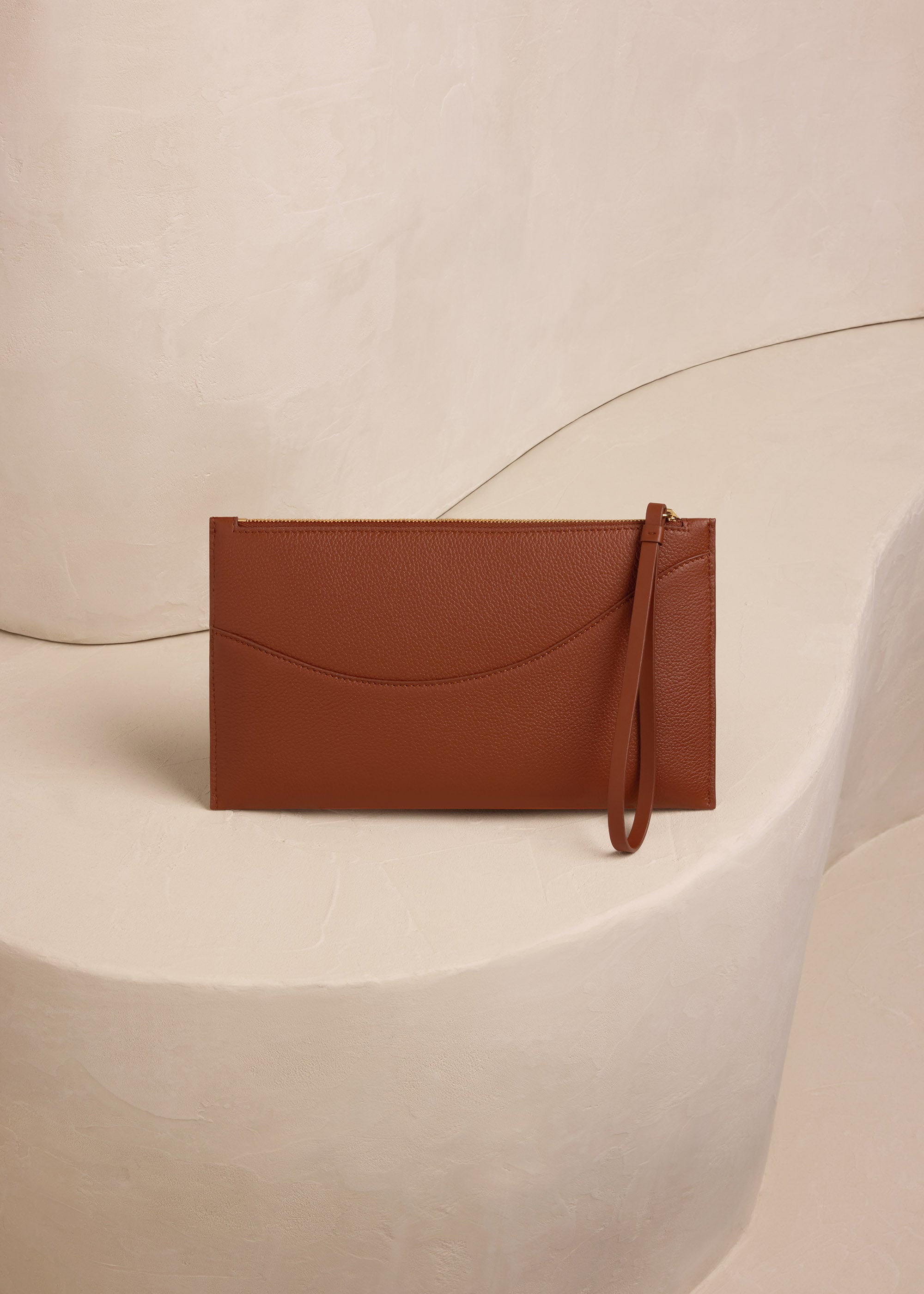 Polene Sierra Pouch - Duo Cognac