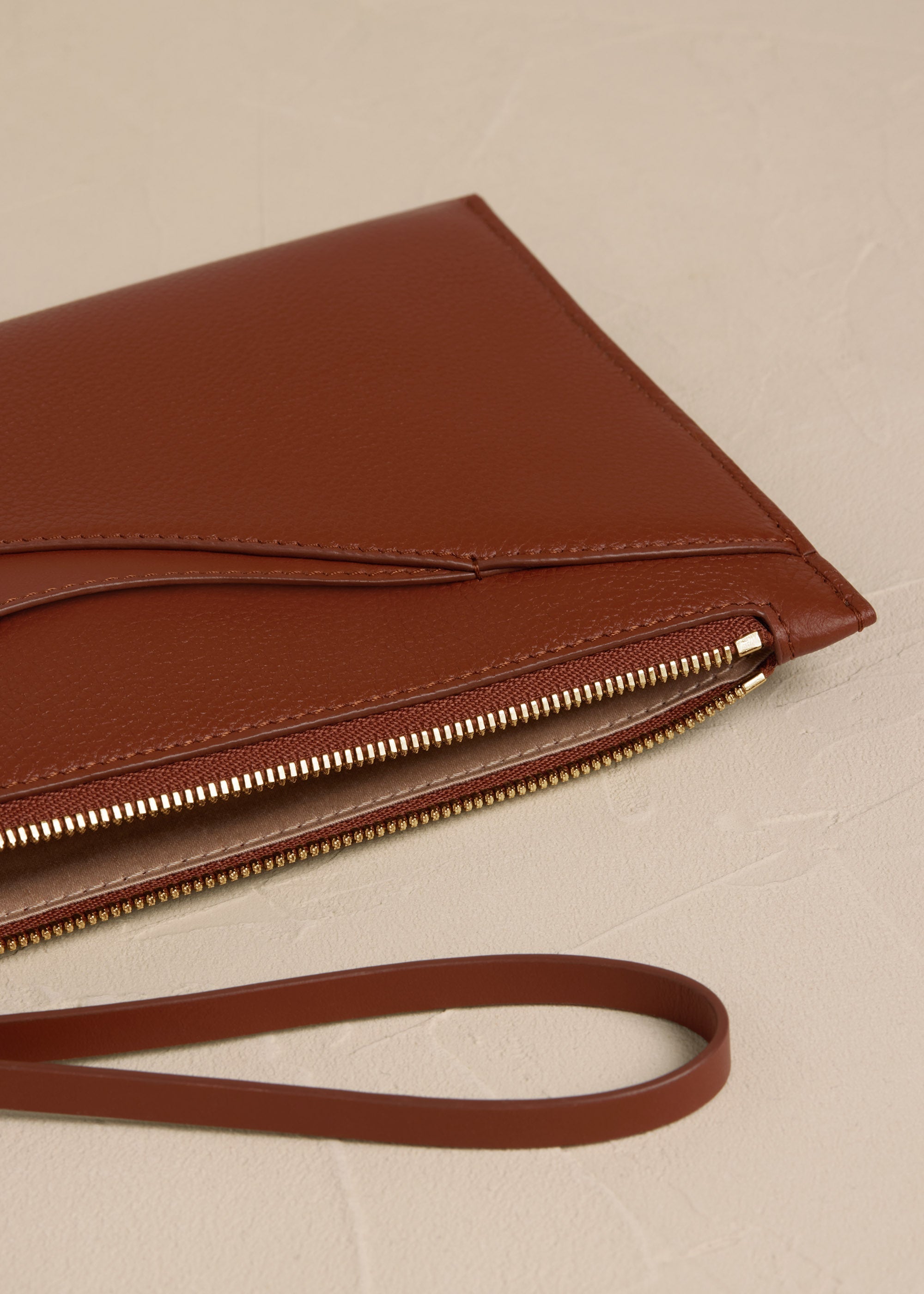 Polene Sierra Pouch Duo Cognac