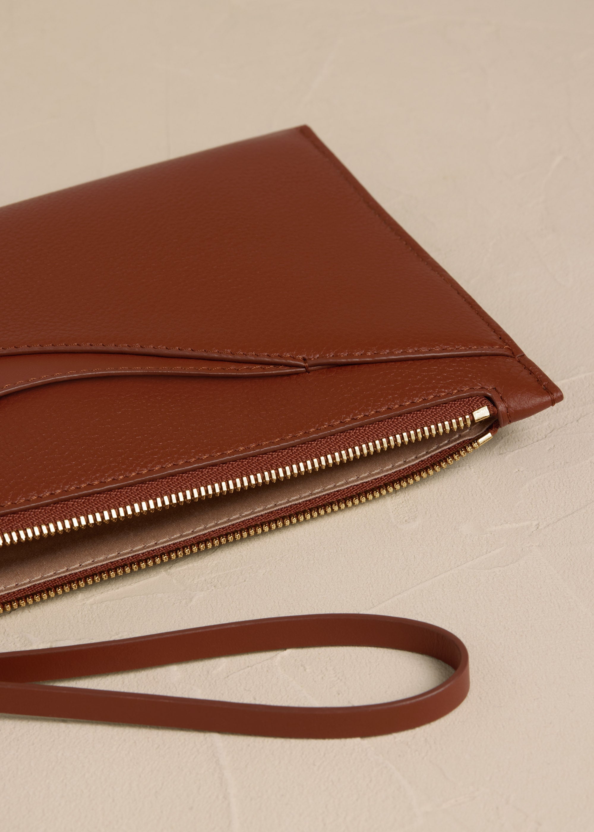 Polene Sierra Pouch - Duo Cognac