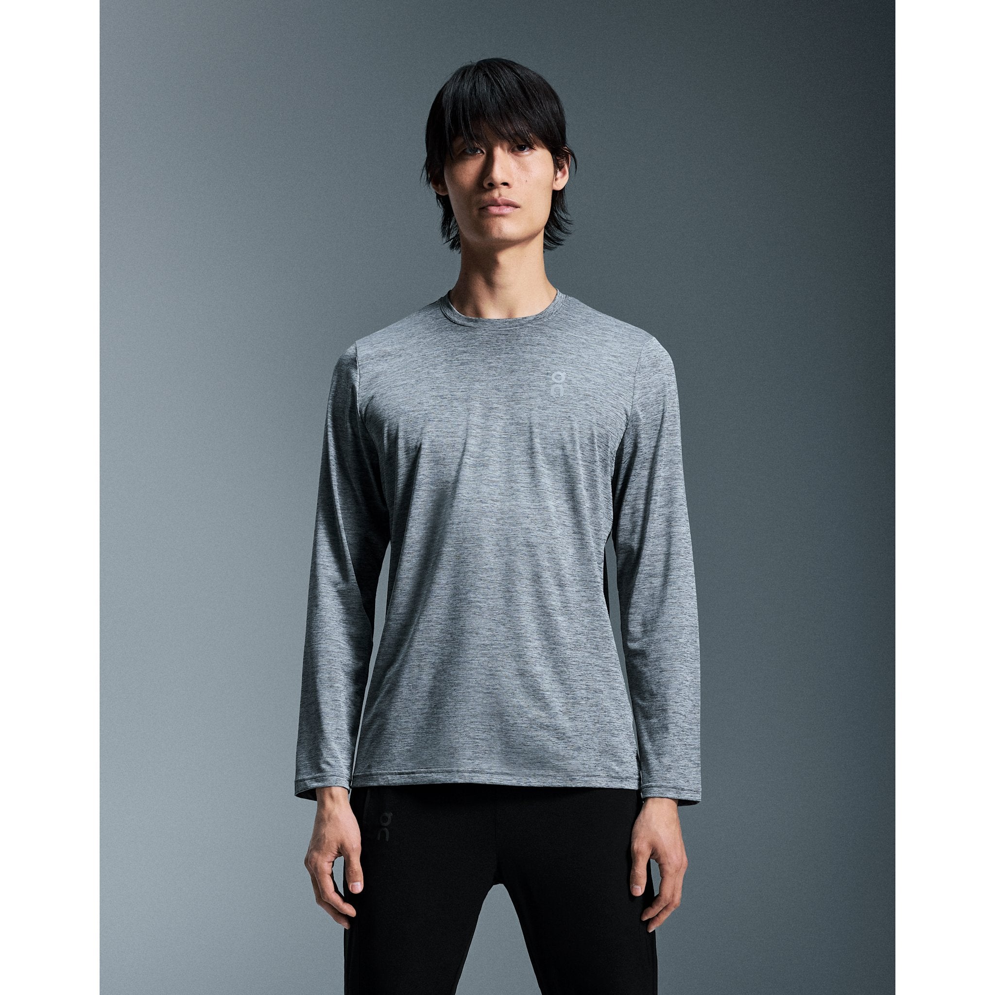 On Core Long-T Heather Gray