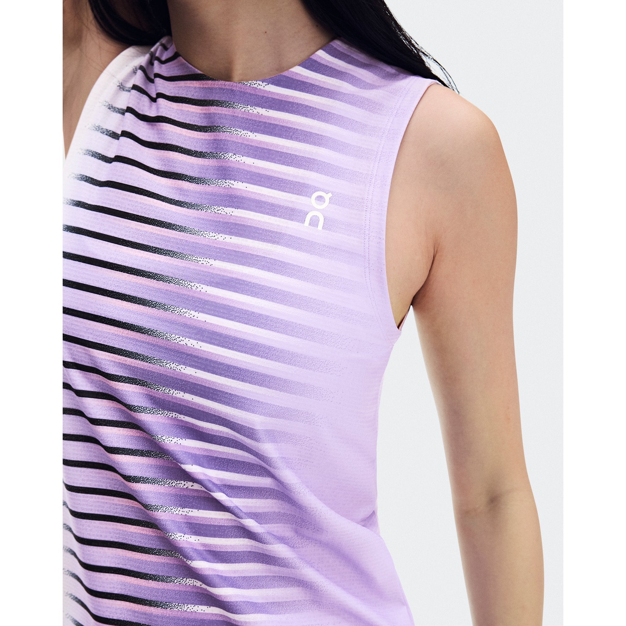 On Court Tank Edge Bloom | White