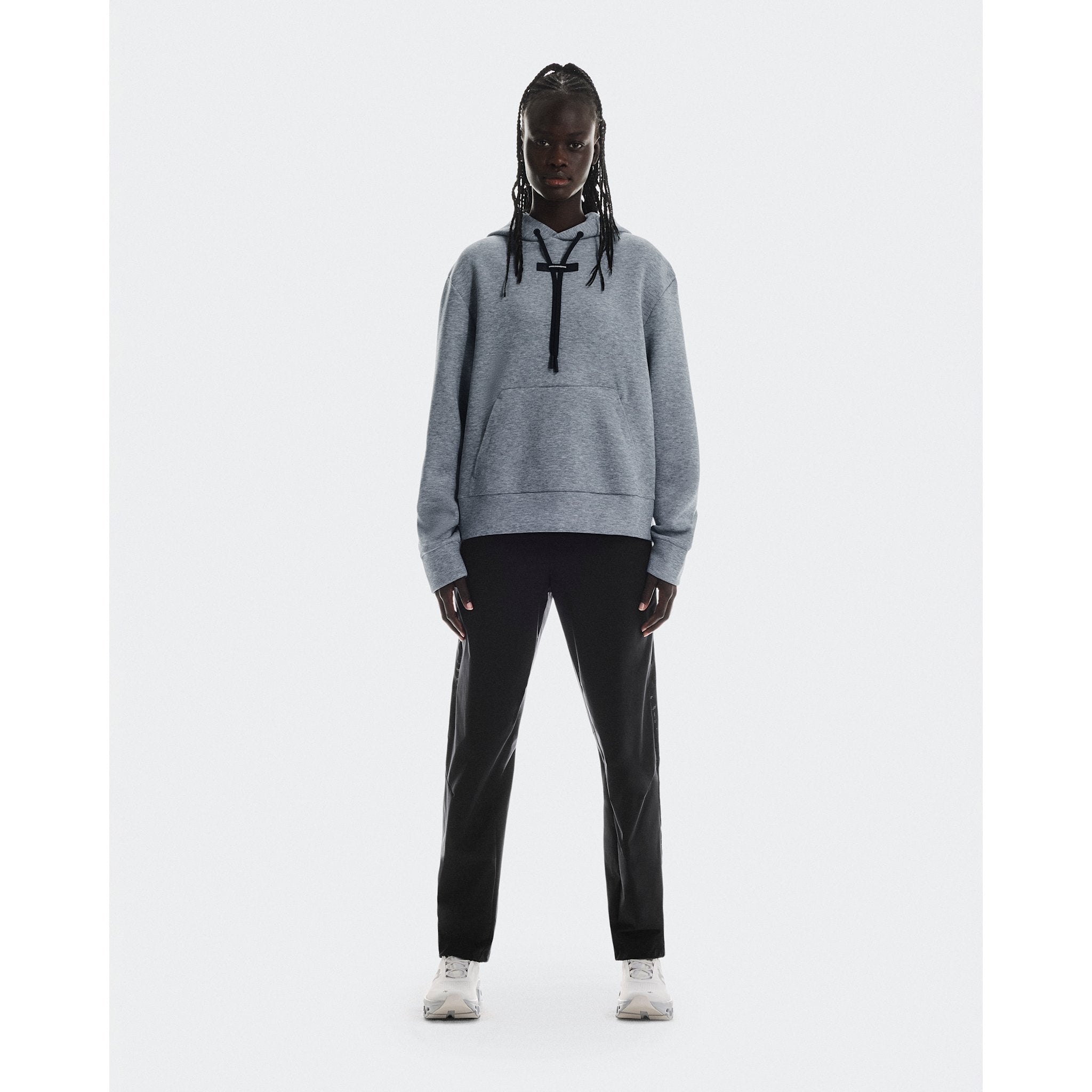 On Focus Tech Hoodie Basalt