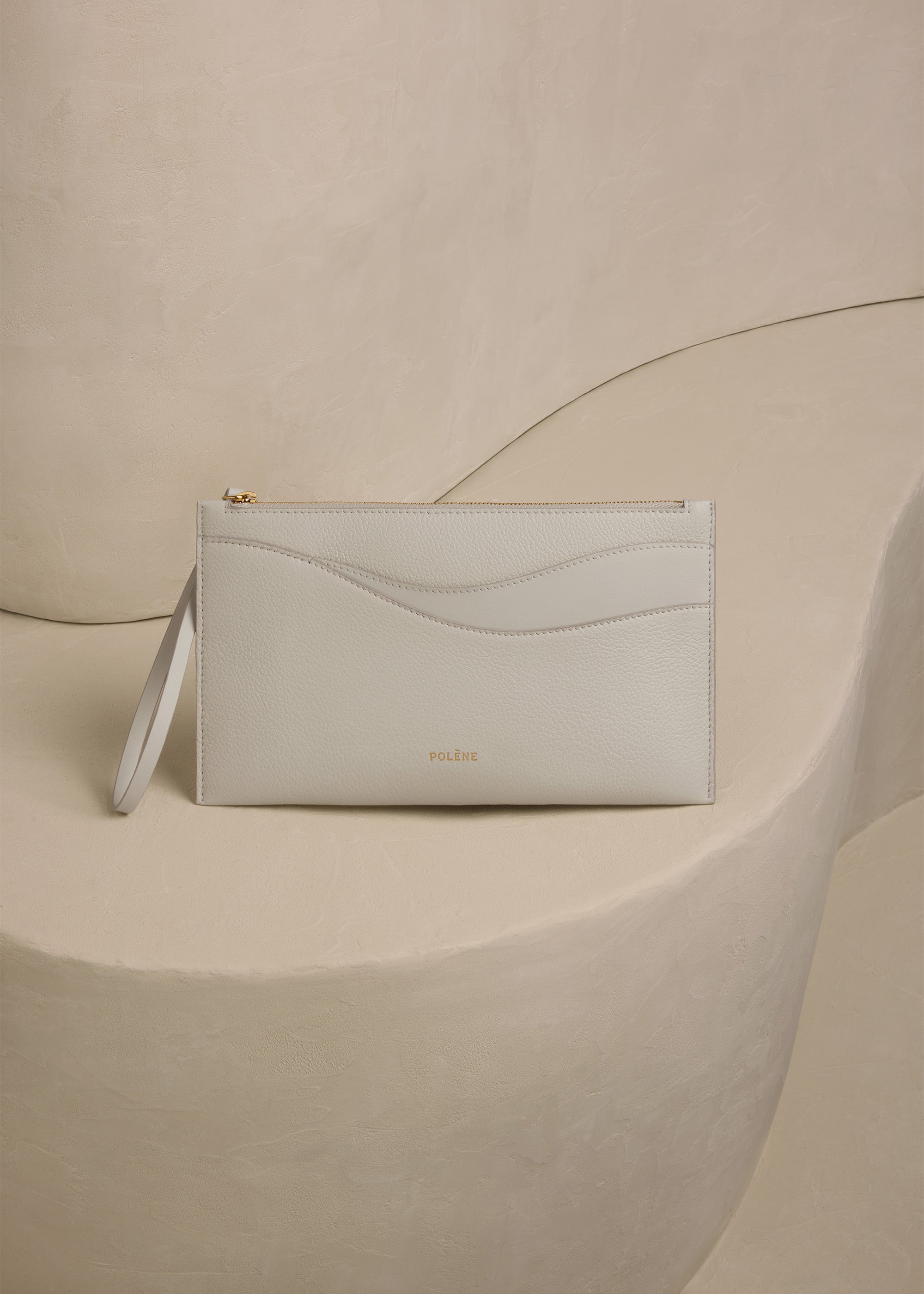 Polene Sierra Pouch - Duo Chalk