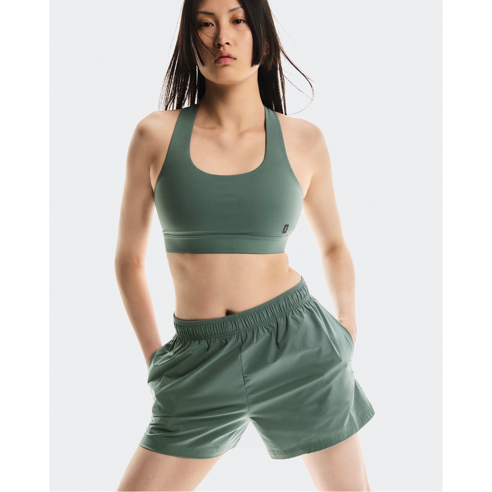 On 3" Core Shorts Olive