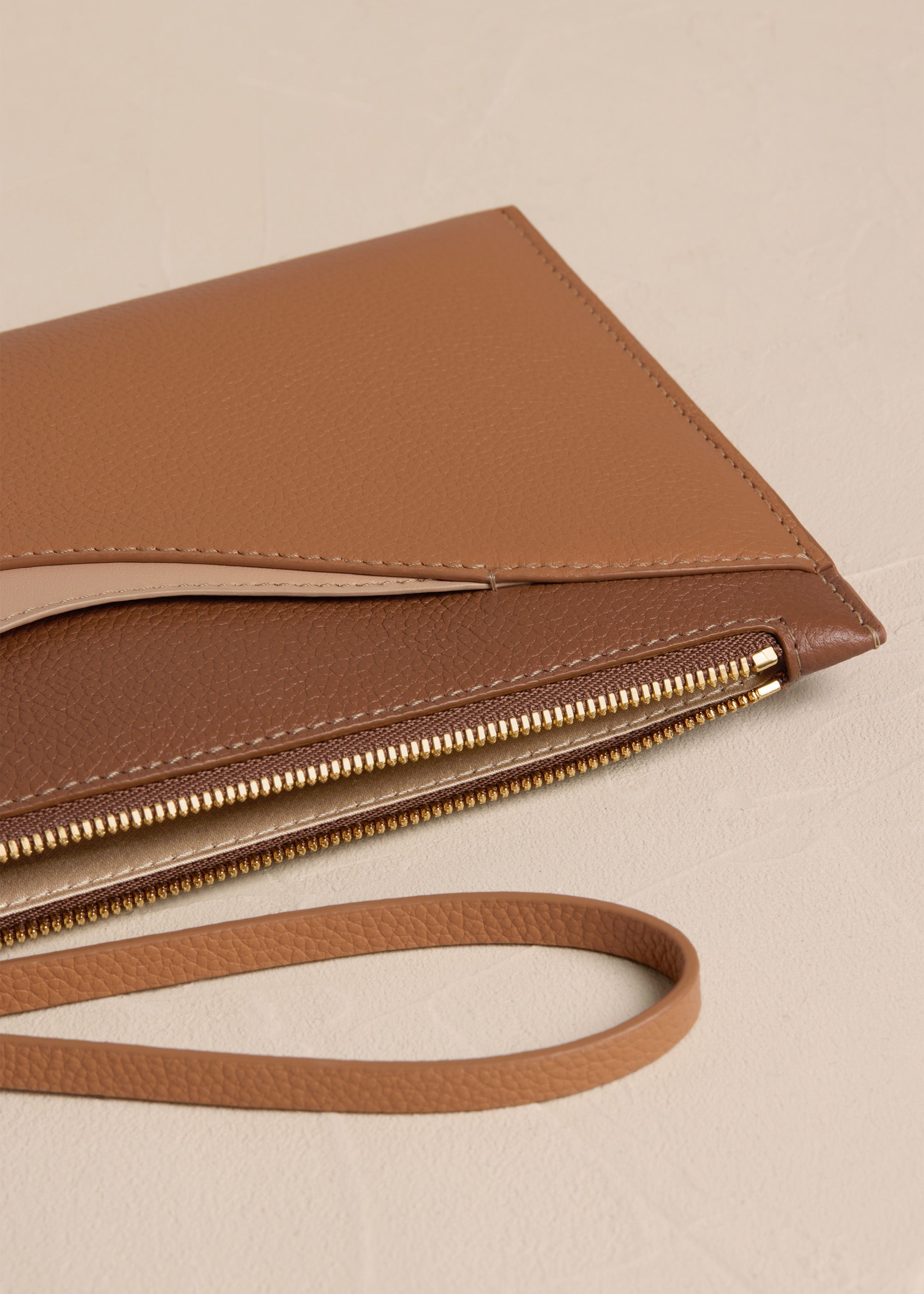 Polene Sierra Pouch - Trio Camel