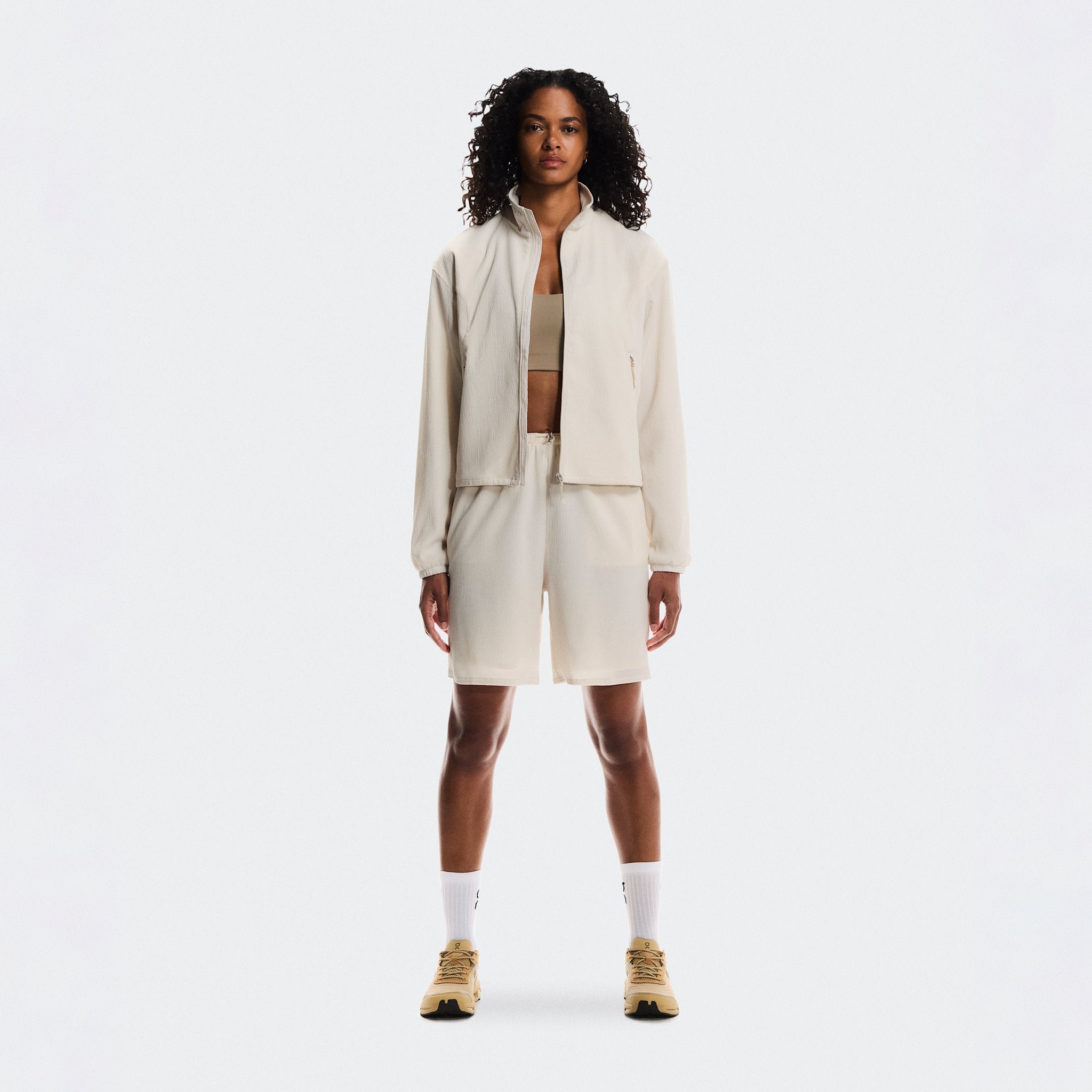 On Track Shorts Cream