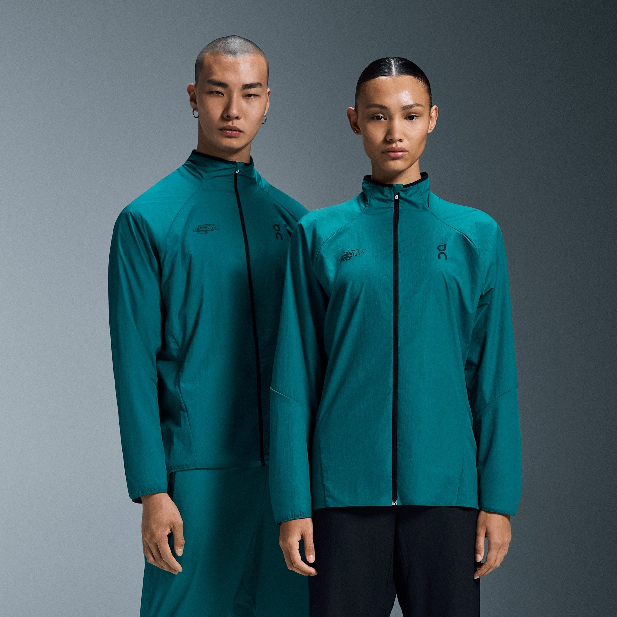 On Track Jacket Beams Evergreen