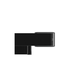 Whoop 5.0 Coreknit Jet Black Bicep Band (Strap Only)