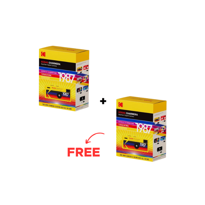 BUY 1 GET 1 FREE - Kodak Charmera Keychain Digital Camera Blind Box Collection