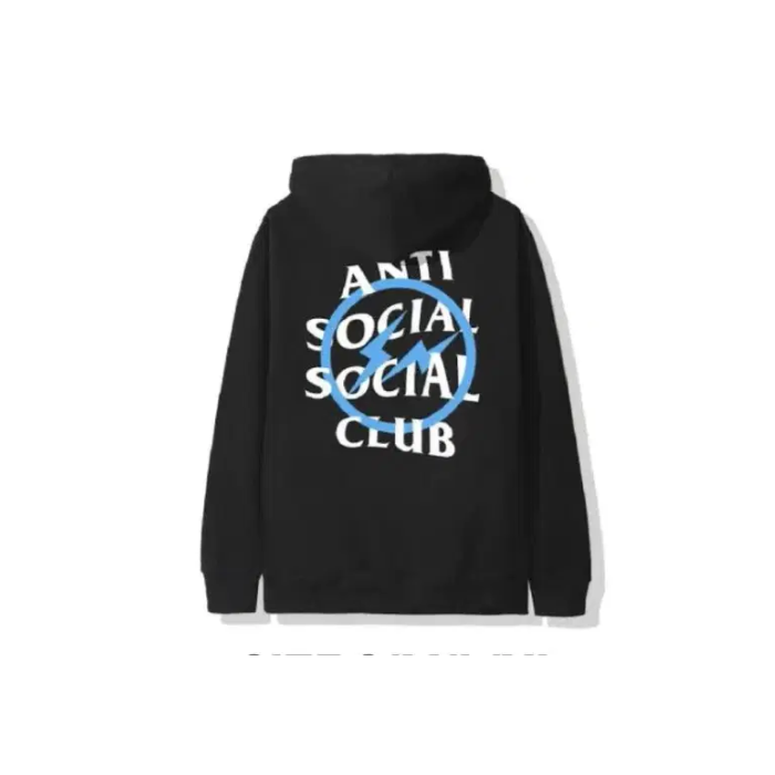 Anti Social Social Club Hoodie "Fragment Blue"