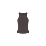 Skims Cotton Jersey Crew Neck Tank Iron