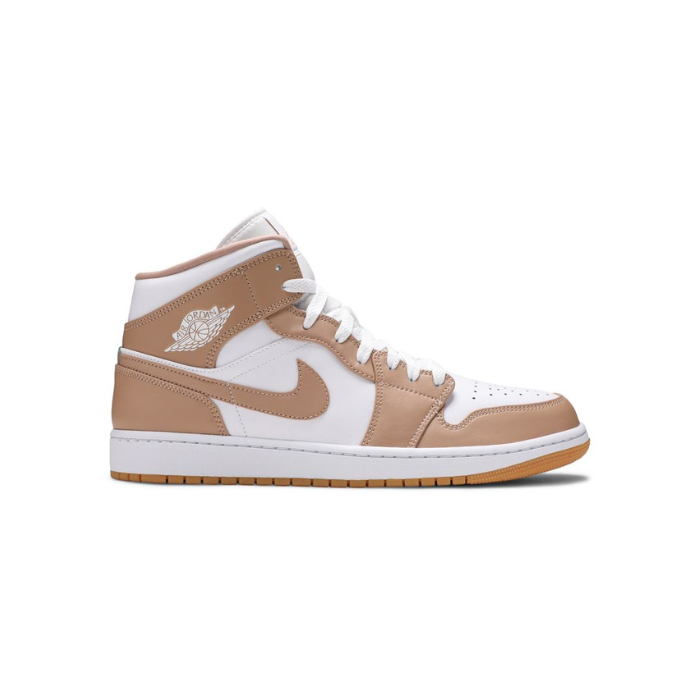 Air Jordan 1 Mid 'Tan Gum' (Instant Ship)